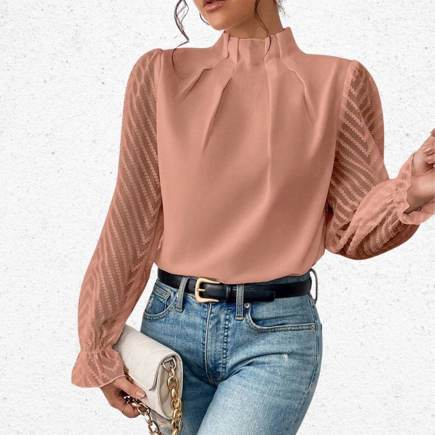 Maria™ - Elegant Long Sleeve Top