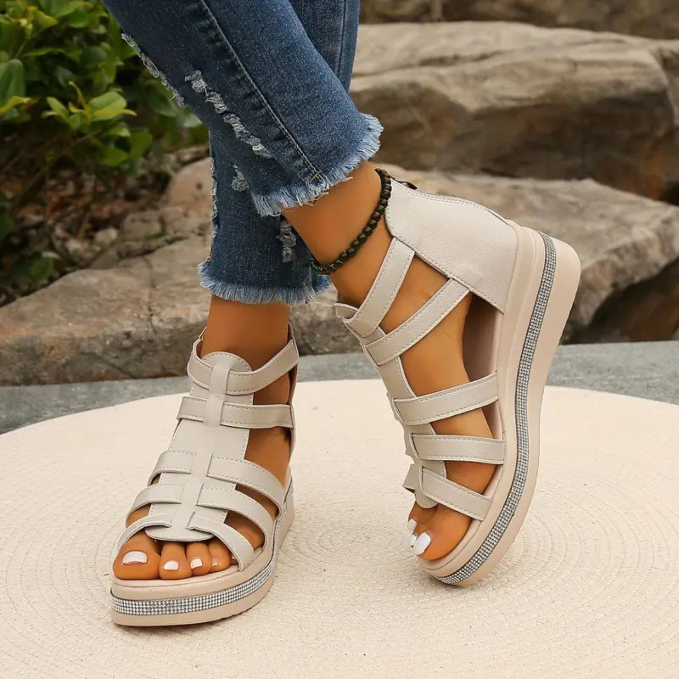 Marianne™ – Elegant Wedge Orthopedic Sandals