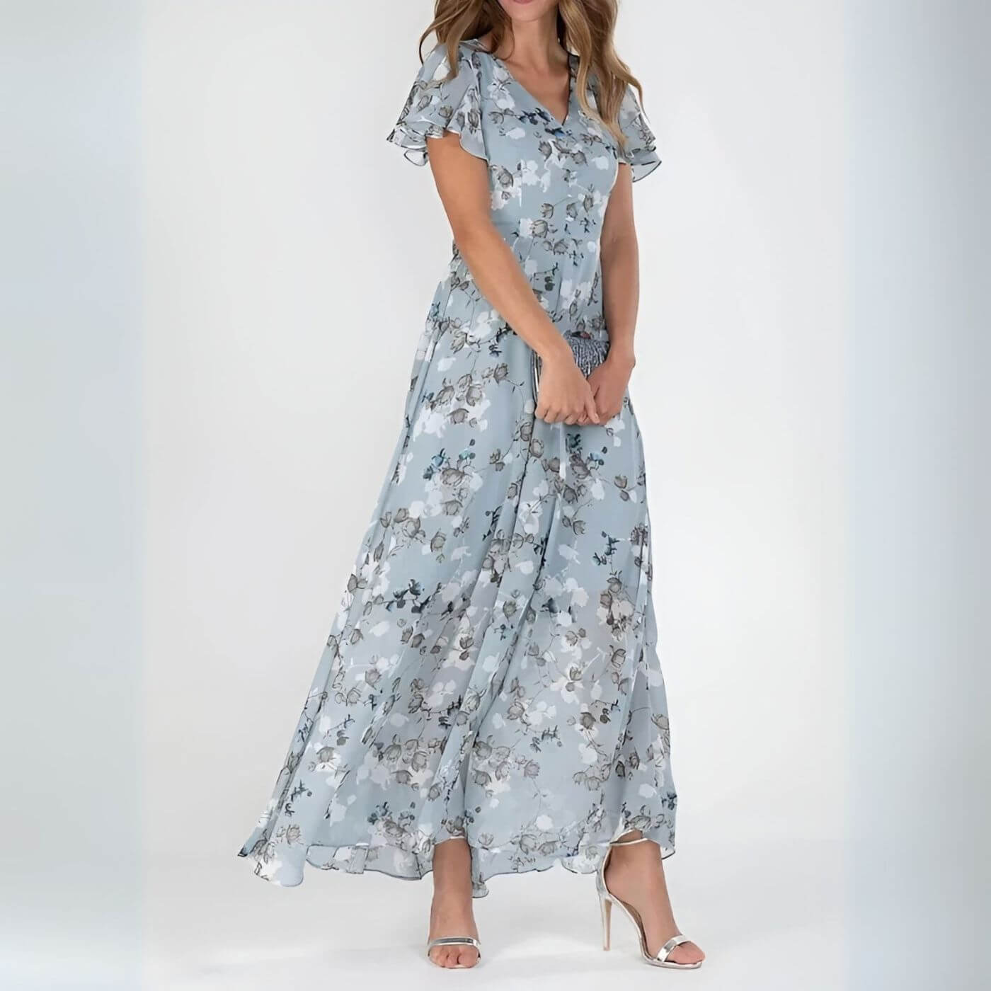 Michelle™ – Elegant Flowy Maxi Dress