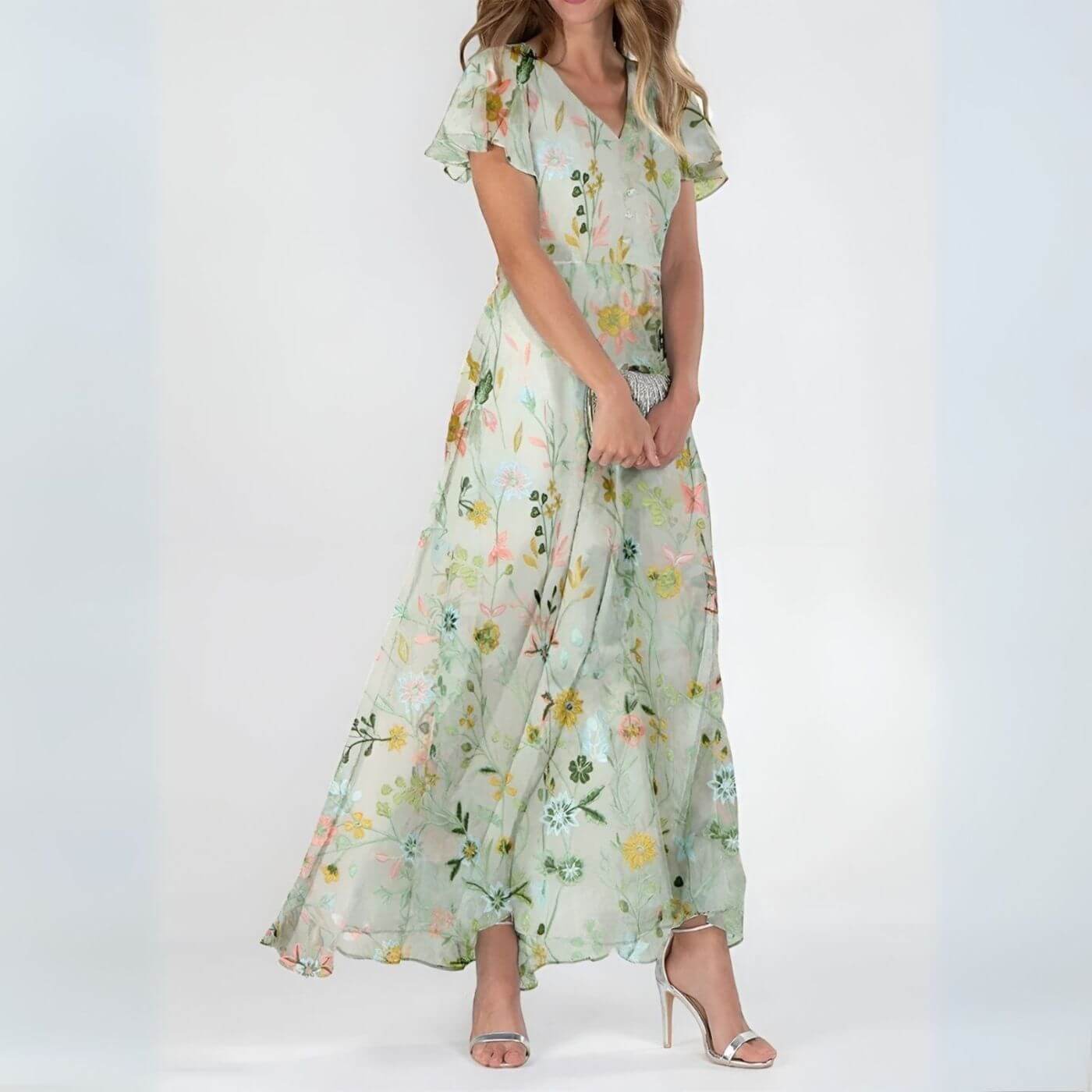 Michelle™ – Elegant Flowy Maxi Dress