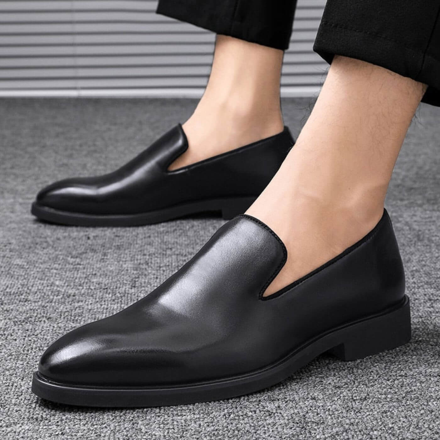 Nathaniel™ – Classic Premium Leather Loafer