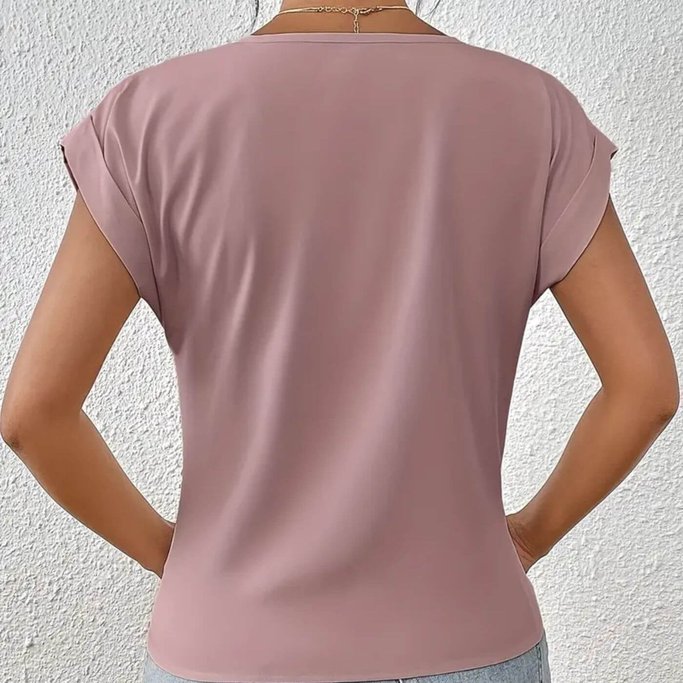 Olive™ – Casual V-Neck T-shirt