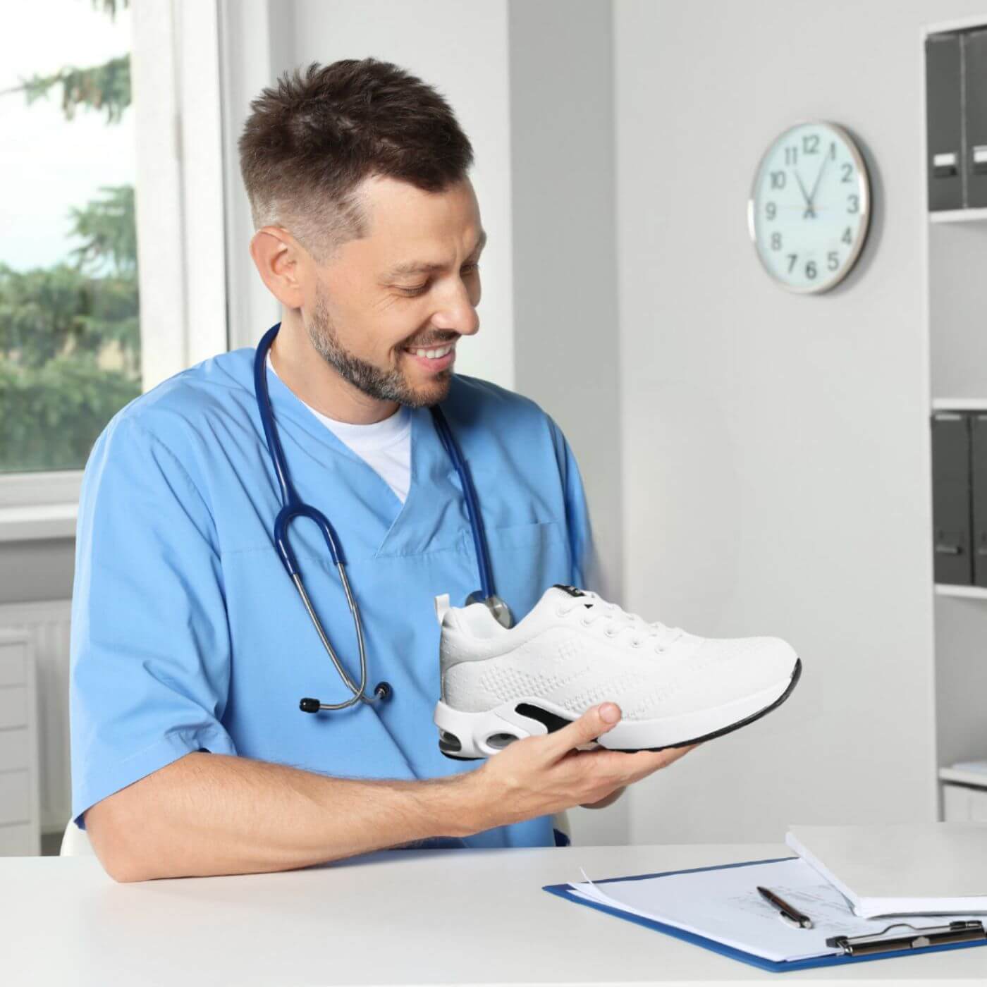 OrthoStep™ – All-Day Comfort Ergonomic Shoes