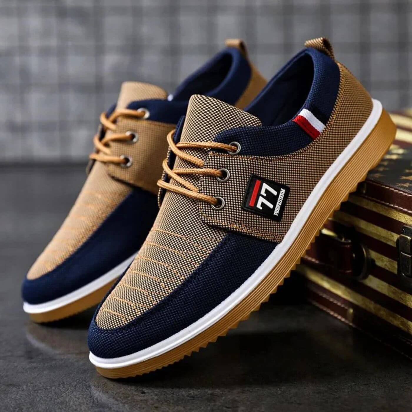 Theodore™ - Lightweight Orthopedic Canvas Shoes