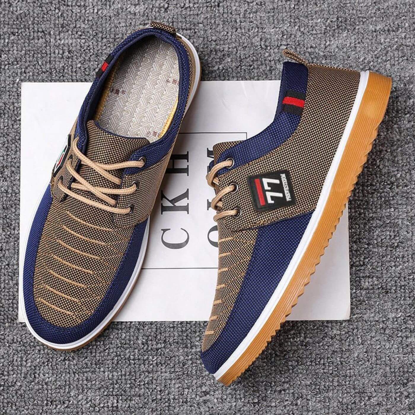Theodore™ - Lightweight Orthopedic Canvas Shoes