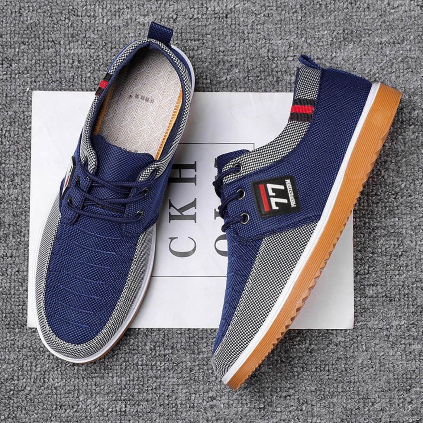 Theodore™ - Lightweight Orthopedic Canvas Shoes