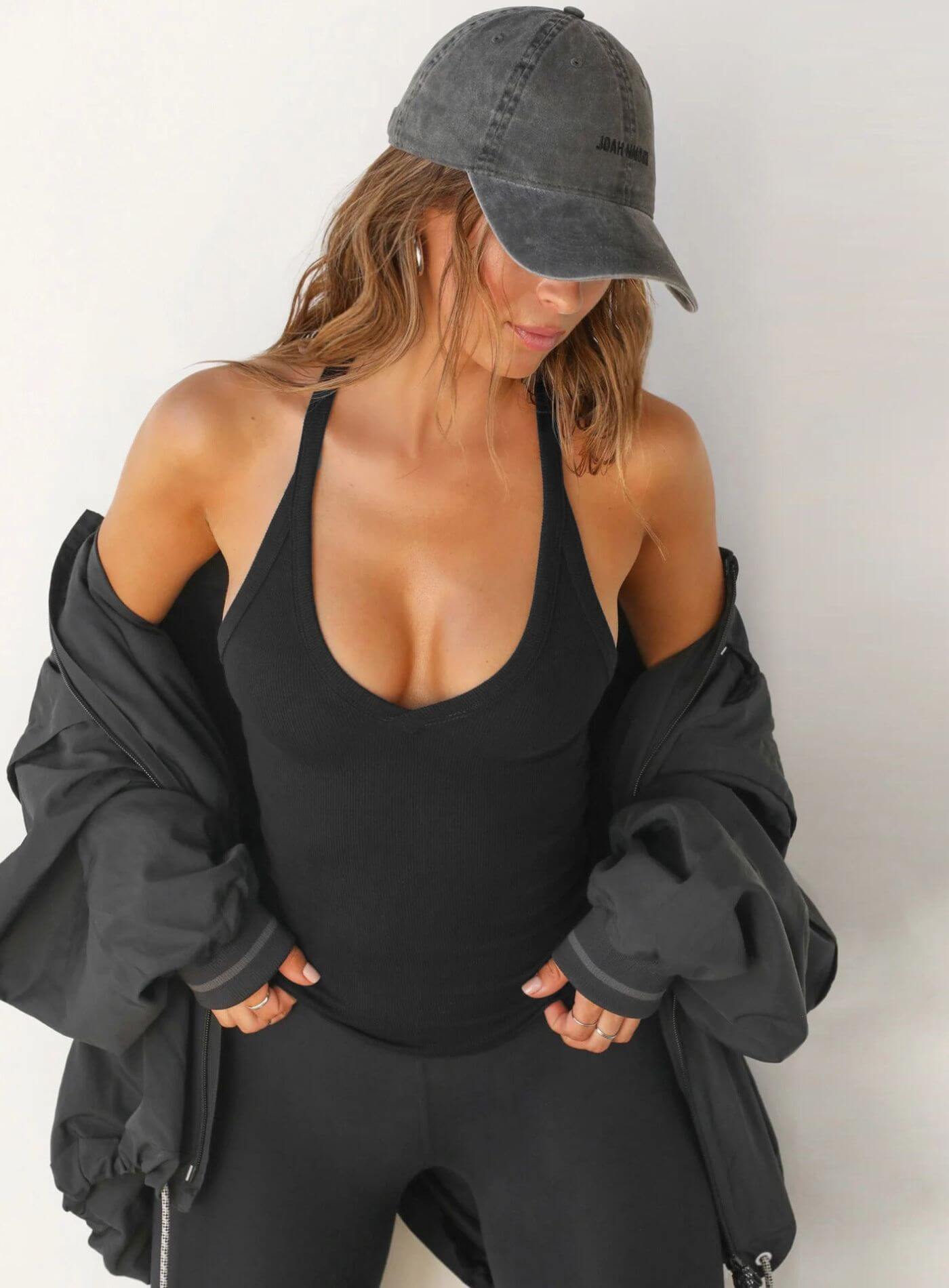 Yasmine™ - Deep V-Neck Tank Top